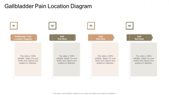 Gallbladder Pain Location Diagram In Powerpoint And Google Slides Cpb