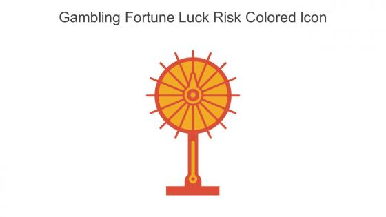 Gambling Fortune Luck Risk Colored Icon In Powerpoint Pptx Png And Editable Eps Format