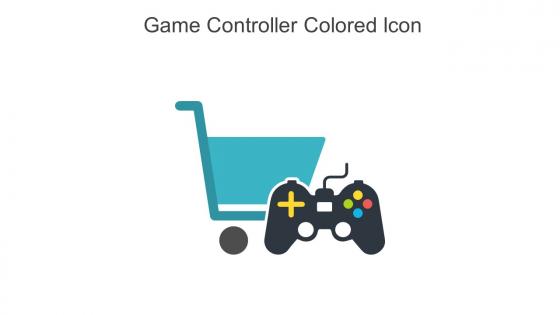 Game Controller Colored Icon In Powerpoint Pptx Png And Editable Eps Format
