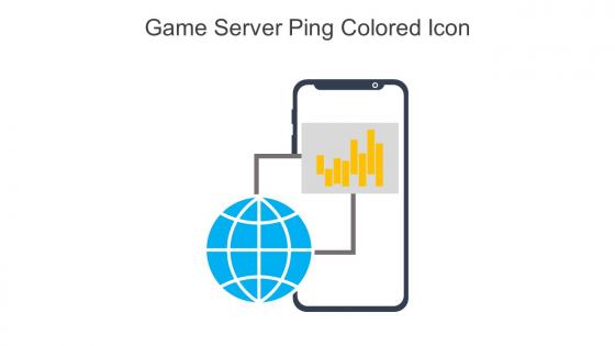 Game Server Ping Colored Icon In Powerpoint Pptx Png And Editable Eps Format