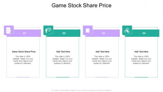 Game Stock Share Price In Powerpoint And Google Slides Cpb