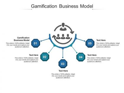 Gamification business model ppt powerpoint presentation layouts display cpb