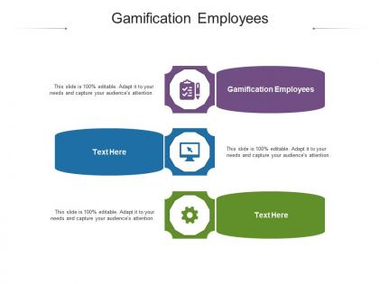 Gamification employees ppt powerpoint presentation pictures design inspiration cpb