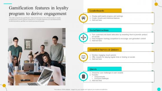 Gamification Features In Loyalty Strategies To Optimize Customer Journey And Enhance Engagement