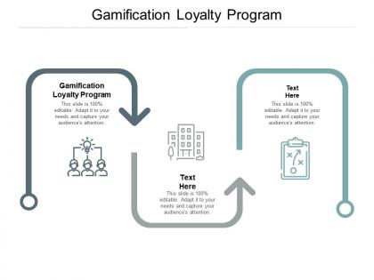 Gamification loyalty program ppt powerpoint presentation outline cpb
