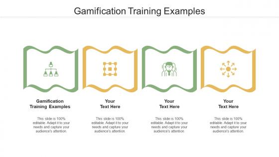 Gamification Training Examples Ppt Powerpoint Presentation Styles Inspiration Cpb
