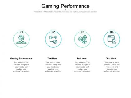 Gaming performance ppt powerpoint presentation ideas icon cpb