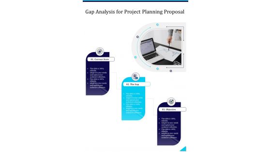 Gap Analysis For Project Planning Proposal One Pager Sample Example Document