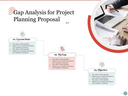 Gap analysis for project planning proposal ppt powerpoint presentation example file