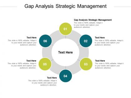 Gap analysis strategic management ppt powerpoint presentation styles cpb