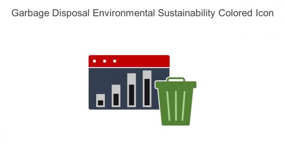 Garbage Disposal Environmental Sustainability Colored Icon In Powerpoint Pptx Png And Editable Eps Format