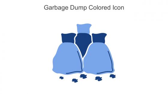 Garbage Dump Colored Icon In Powerpoint Pptx Png And Editable Eps Format