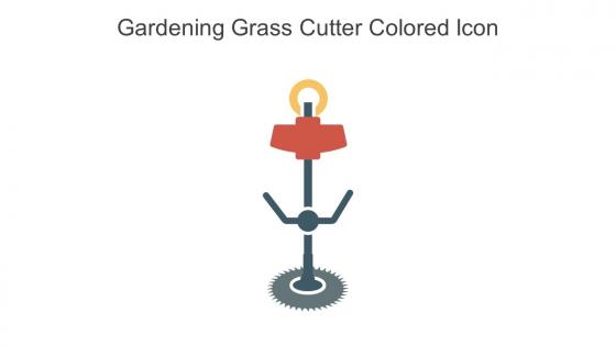 Gardening Grass Cutter Colored Icon In Powerpoint Pptx Png And Editable Eps Format