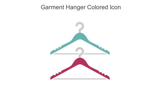Garment Hanger Colored Icon In Powerpoint Pptx Png And Editable Eps Format