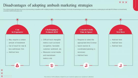 Garnering Massive Brand Exposure Disadvantages Of Adopting Ambush Marketing Strategies