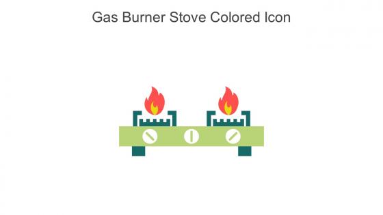Gas Burner Stove Colored Icon In Powerpoint Pptx Png And Editable Eps Format