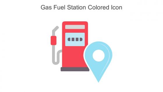 Gas Fuel Station Colored Icon In Powerpoint Pptx Png And Editable Eps Format