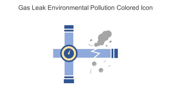 Gas Leak Environmental Pollution Colored Icon In Powerpoint Pptx Png And Editable Eps Format
