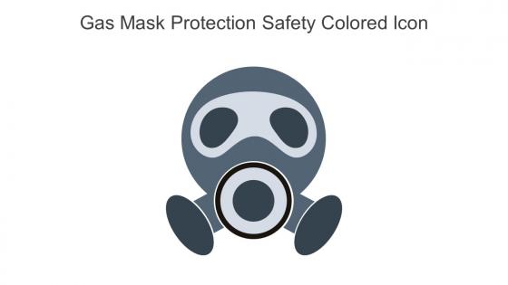 Gas Mask Protection Safety Colored Icon In Powerpoint Pptx Png And Editable Eps Format