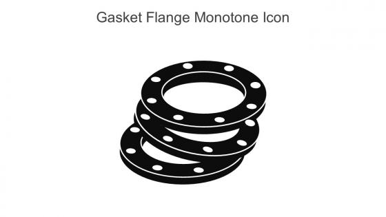 Gasket Flange Monotone Icon In Powerpoint Pptx Png And Editable Eps Format
