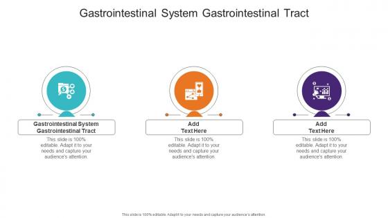 Gastrointestinal System Gastrointestinal Tract In Powerpoint And Google Slides Cpb