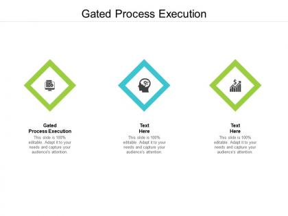 Gated process execution ppt powerpoint presentation infographics slide portrait cpb