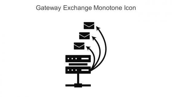 Gateway Exchange Monotone Icon In Powerpoint Pptx Png And Editable Eps Format