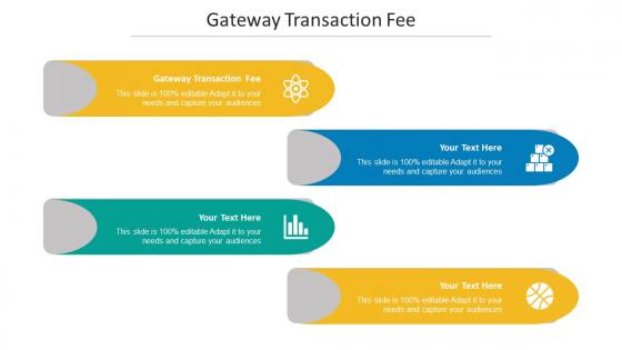 Gateway Transaction Fee Ppt Powerpoint Presentation File Design Inspiration Cpb