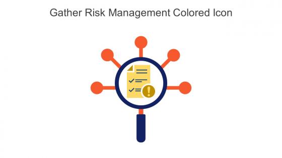 Gather Risk Management Colored Icon In Powerpoint Pptx Png And Editable Eps Format