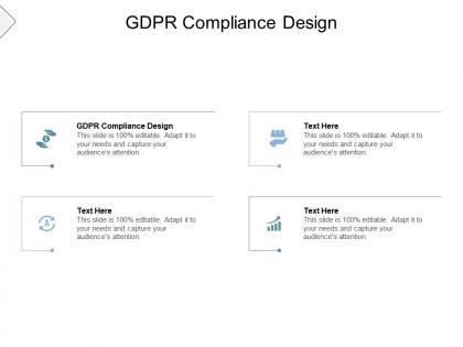 Gdpr compliance design ppt powerpoint presentation background image cpb