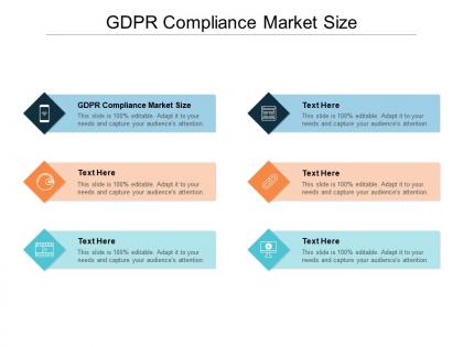 Gdpr compliance market size ppt powerpoint presentation icon ideas cpb