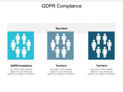 Gdpr compliance ppt powerpoint presentation infographic template cpb