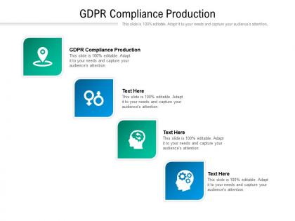 Gdpr compliance production ppt powerpoint presentation layouts graphic images cpb
