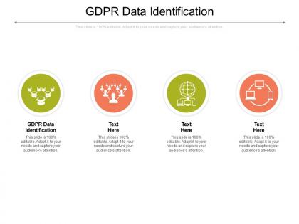 Gdpr data identification ppt powerpoint presentation pictures mockup cpb