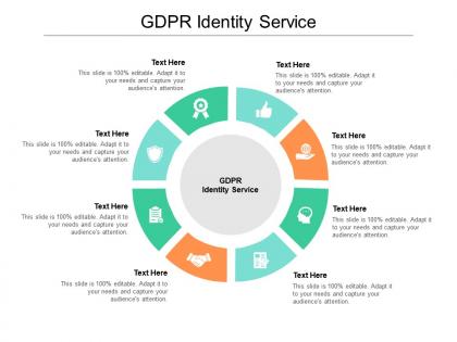 Gdpr identity service ppt powerpoint presentation visual aids styles cpb