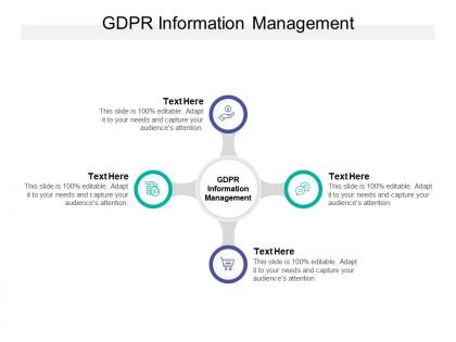 Gdpr information management ppt powerpoint presentation infographic template cpb