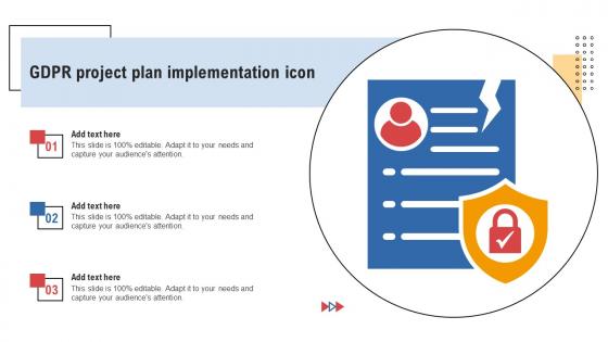 GDPR Project Plan Implementation Icon