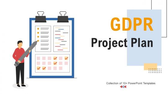GDPR Project Plan Powerpoint Ppt Template Bundles