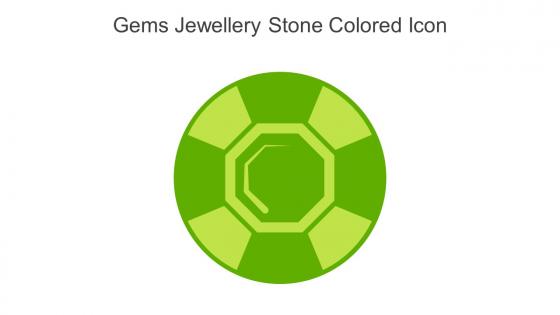 Gems Jewellery Stone Colored Icon In Powerpoint Pptx Png And Editable Eps Format