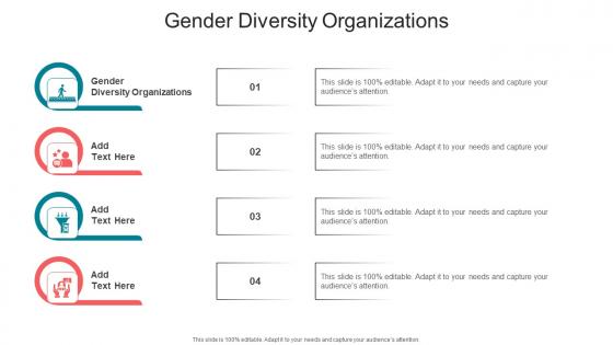 Gender Diversity Organizations In Powerpoint And Google Slides Cpb