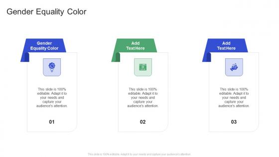 Gender Equality Color In Powerpoint And Google Slides Cpb