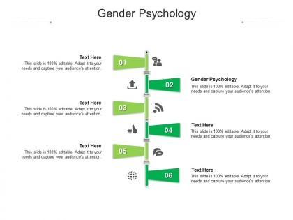 Gender psychology ppt powerpoint presentation outline maker cpb