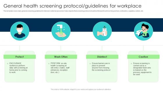 General Health Screening Protocol Guidelines For Workplace Business Transformation Guidelines