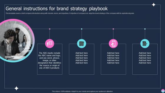 General Instructions For Brand Strategy Playbook Ppt Themes