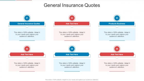 General Insurance Quotes In Powerpoint And Google Slides Cpb