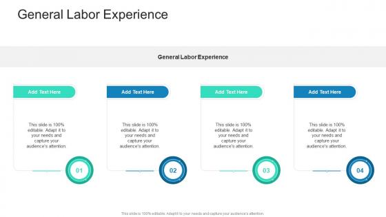 General Labor Experience In Powerpoint And Google Slides Cpb