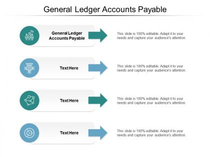 General ledger accounts payable ppt powerpoint presentation file slides