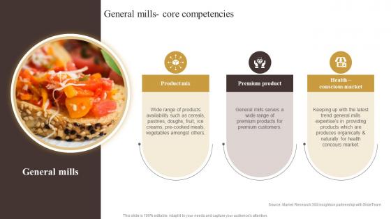 General Mills Core Competencies Industry Report Of Commercially Prepared Food Part 2