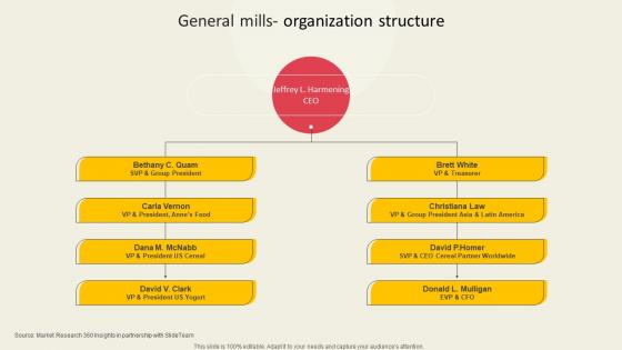General Mills Organization Structure Global Ready To Eat Food Market Part 2