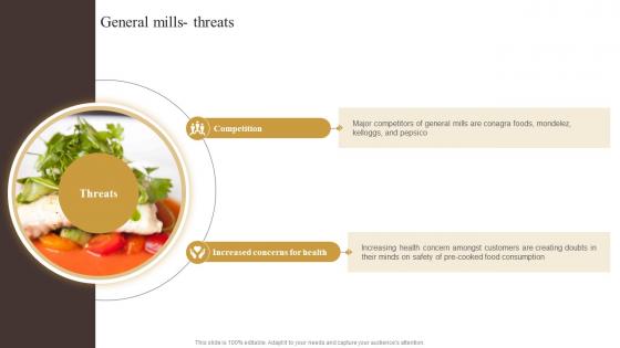 General Mills Threats Industry Report Of Commercially Prepared Food Part 1
